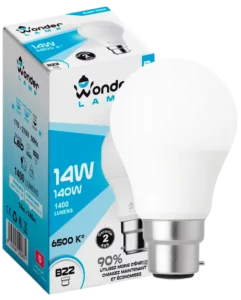 Ampoule LED B22 14W 6500K Blanc Froid 1400 lumens, équivalent 140W, blanc froid 6500K B22 – Classe A+ – Économie d’énergie 90% Durée de vie 15 000 h, garantie 2 ans, 170–270V