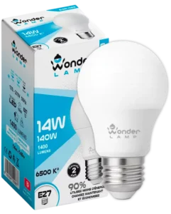 Ampoule LED E27 14W 6500K Blanc Froid 1400 lumens, équivalent 140W, blanc froid 6500K E27 – Classe A+ – Économie d’énergie 90% Durée de vie 15 000 h, garantie 2 ans, 170–270V