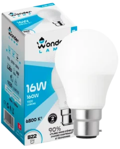 Ampoule LED B22 16W 6500K Blanc Froid 1620 lumens, équivalent 160W, blanc froid 6500K B22 – Classe A+ – Économie d’énergie 90% Durée de vie 15 000 h, garantie 2 ans, 170–270V