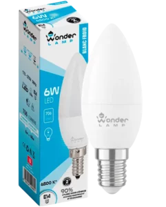 Lampes LED E14, formes variées (bougie, goutte), parfaites pour l'éclairage décoratif et fonctionnel.
