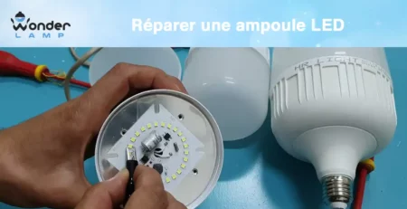 Réparer une ampoule LED – tutoriel visuel pour diagnostiquer et corriger une panne d’éclairage LED domestique